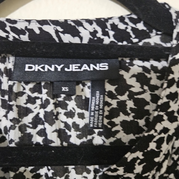 DKNY Button Front Dress - Picture 4 of 6